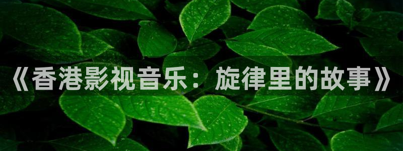韩国影视大全：《香港影视音乐：旋律里的故事》