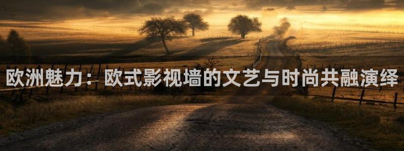 韩国影视：欧洲魅力：欧式影视墙的文艺与时尚共融演绎